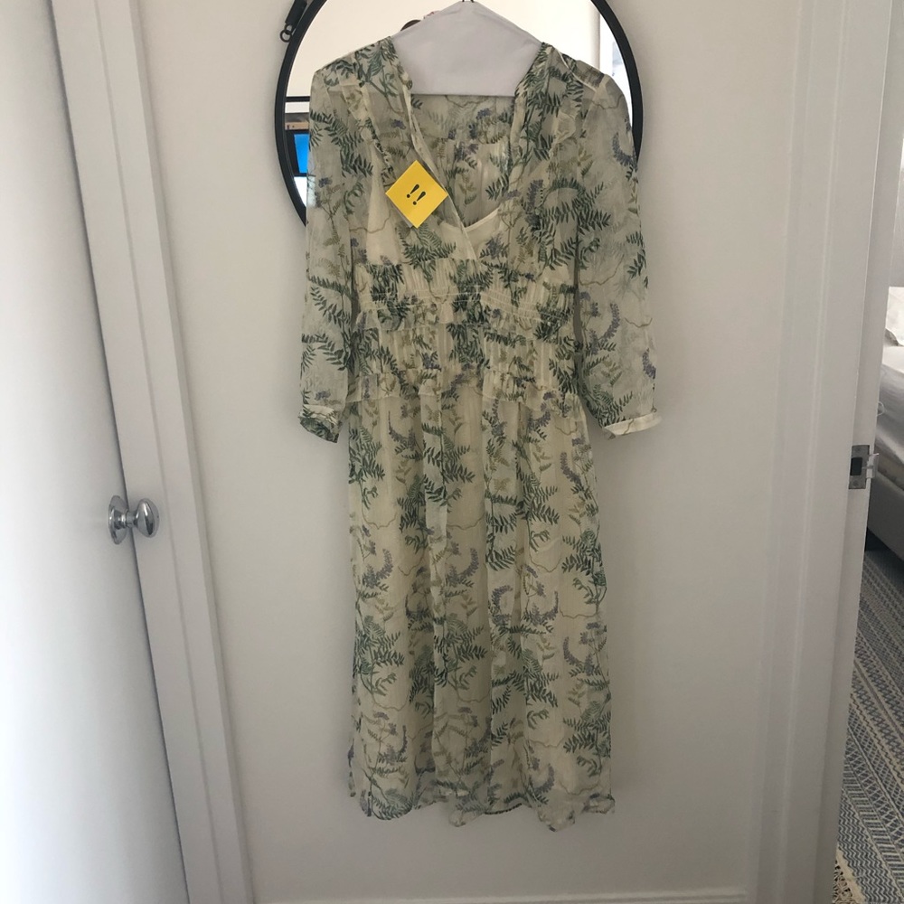 Roller Rabbit Patterned Dress with Slip - Picture 2 of 5
